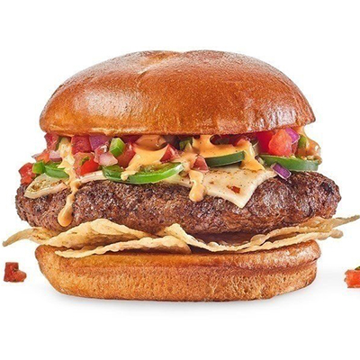 "Screamin Nacho Burger  ( Buffalo Wild Wings) - Click here to View more details about this Product